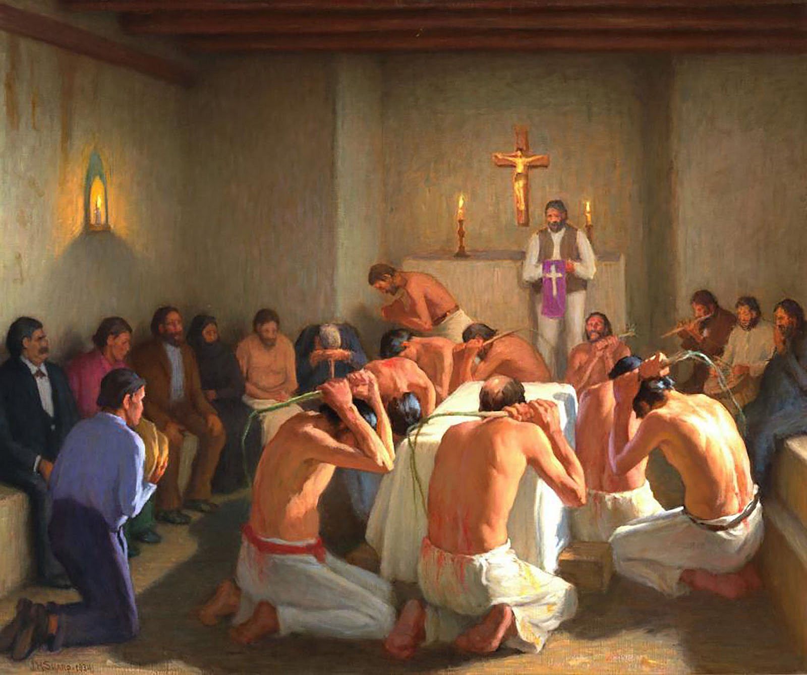 The Passing of a Penitente; [Penitentes]